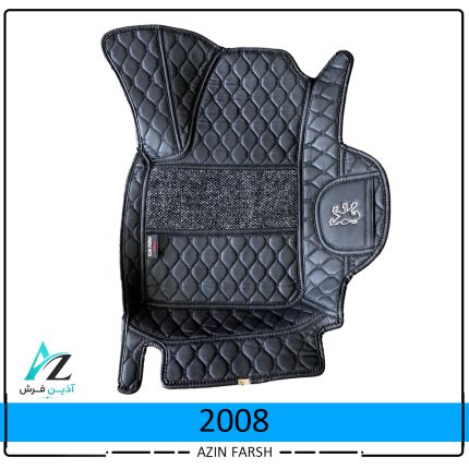 کفپوش 6 بعدی گلدوزی آذین فرش پژو 2008
